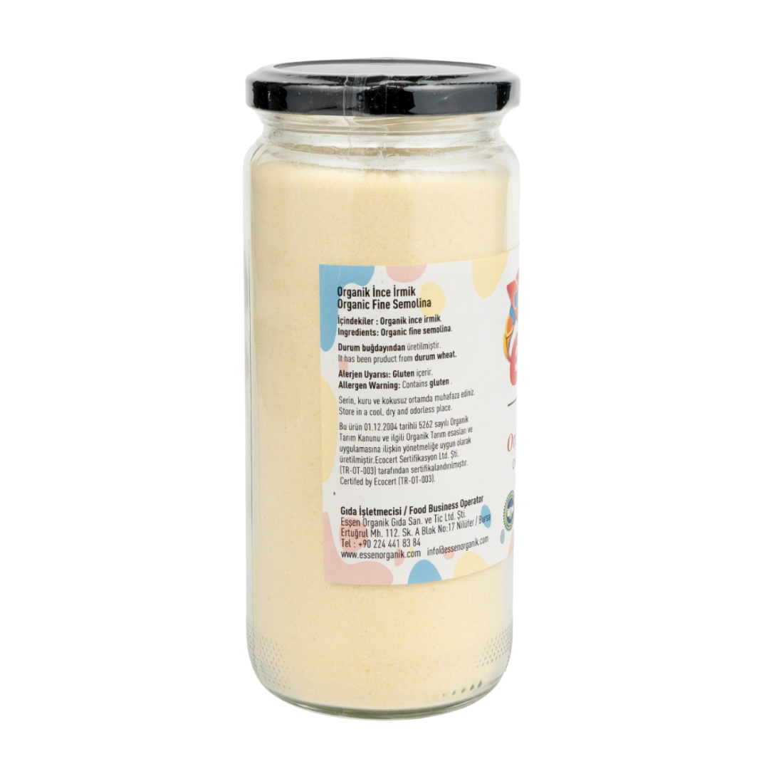 Organik İnce İrmik 330 gr