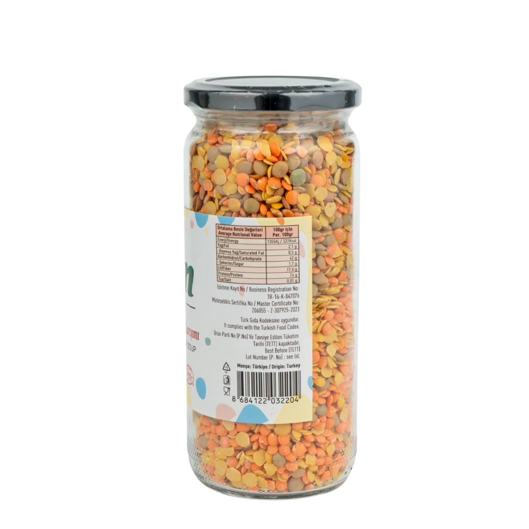 Organik Mercimek Karışımı 400 gr