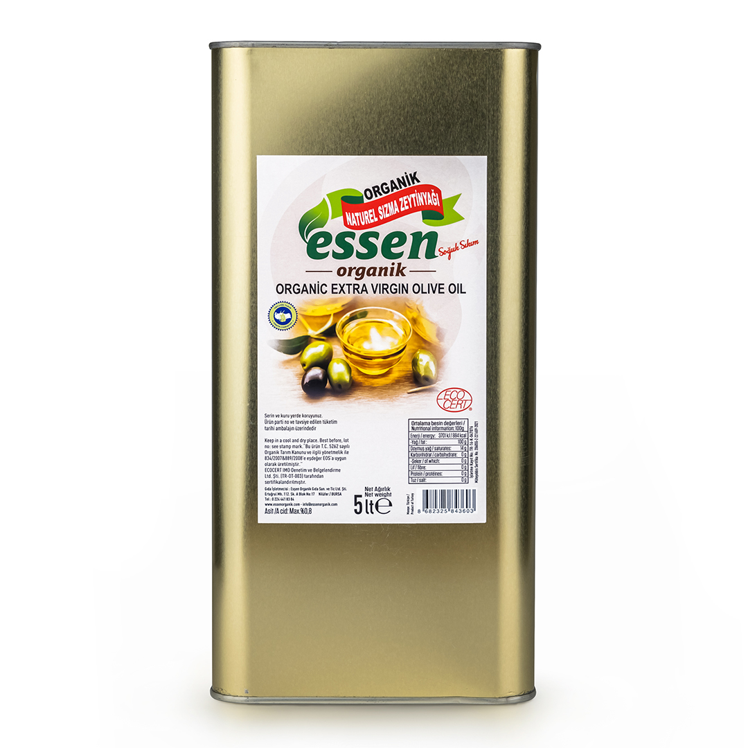 Organik Sızma Zeytinyağı 5 lt