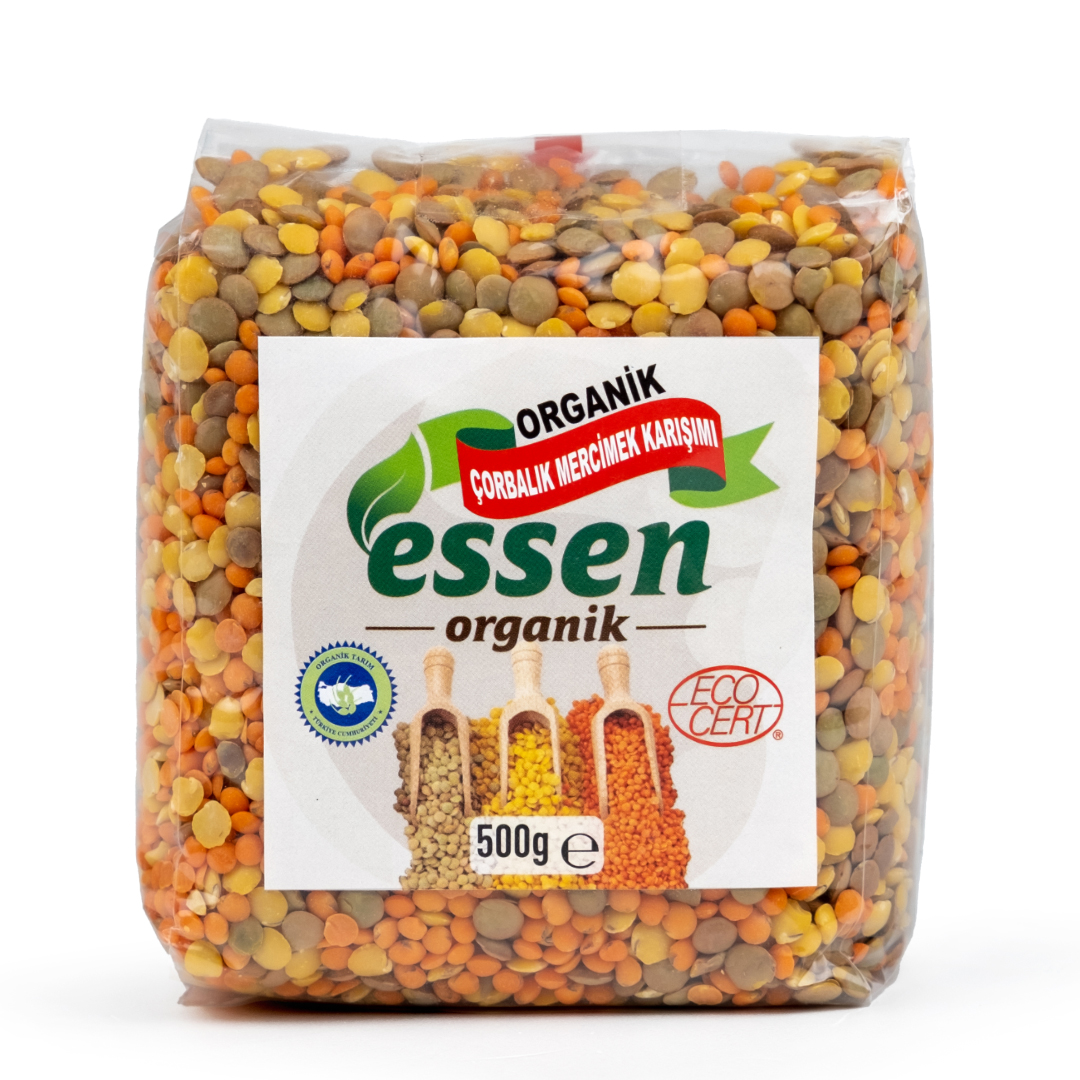 Organik Çorbalık Mercimek Karışımı 500 gr