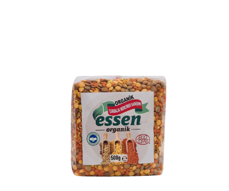 Organik Çorbalık Mercimek Karışımı 500 gr