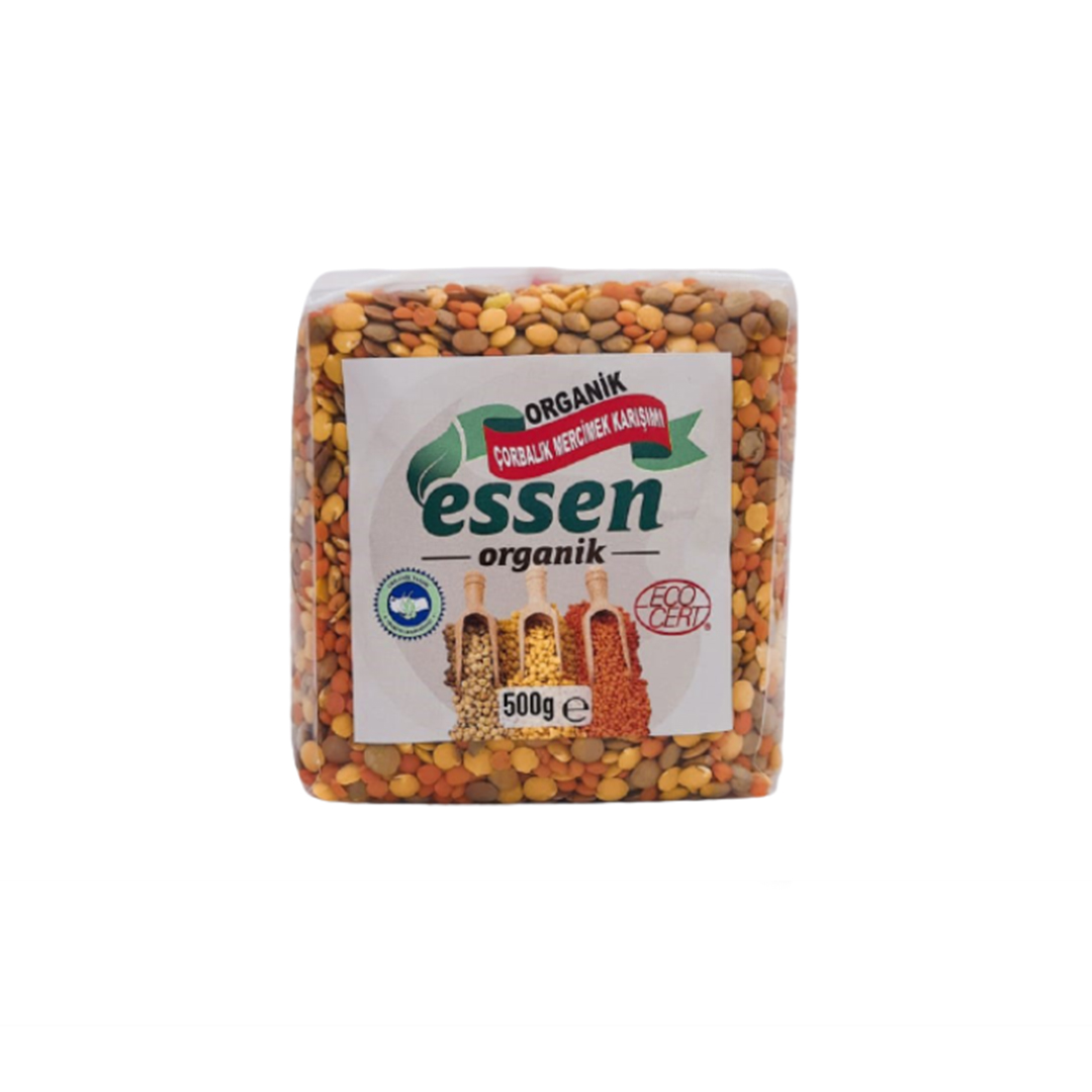 Organik Çorbalık Mercimek Karışımı 500 gr