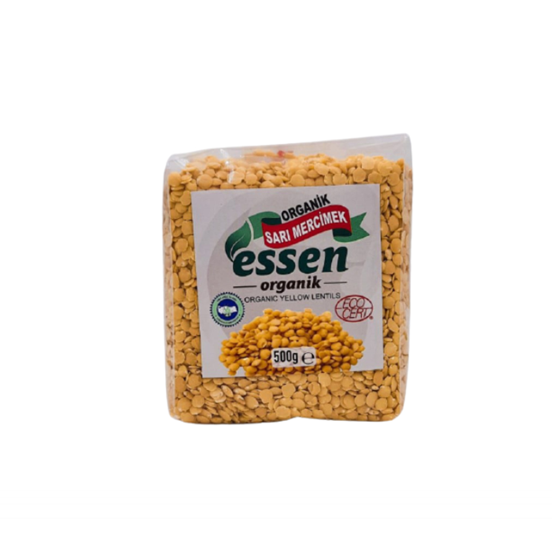 Organik Sarı Mercimek 500 Gr