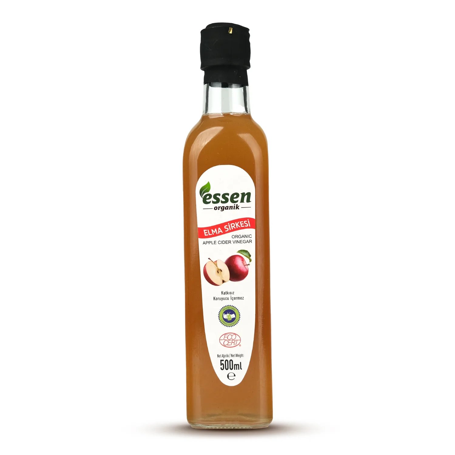Organik Elma Sirkesi 500 ml
