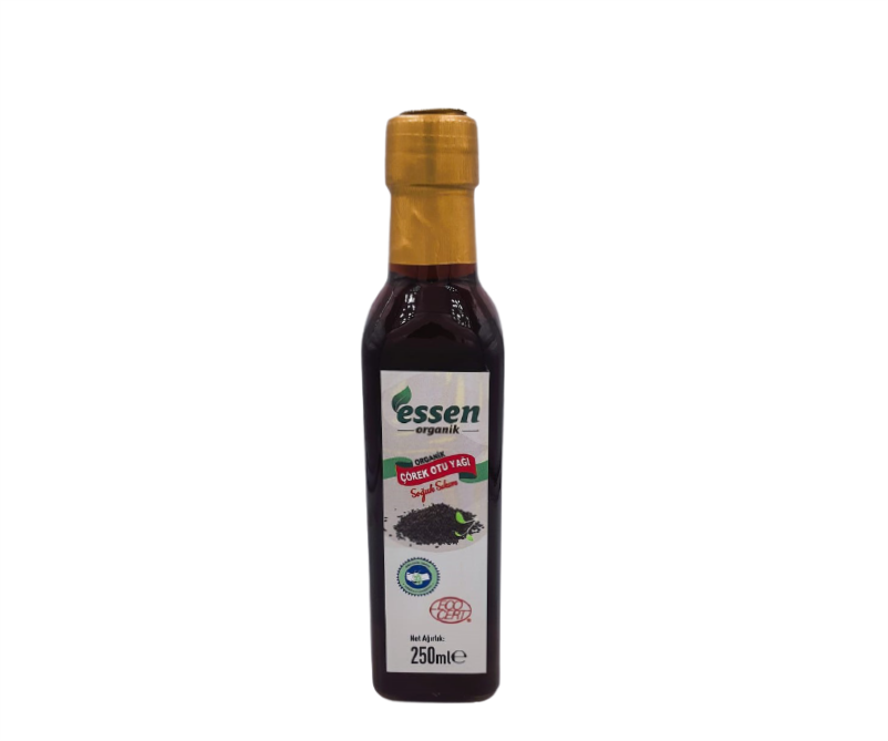 Organik Çörek Otu Yağı 250 ml (Soğuk Sıkım)