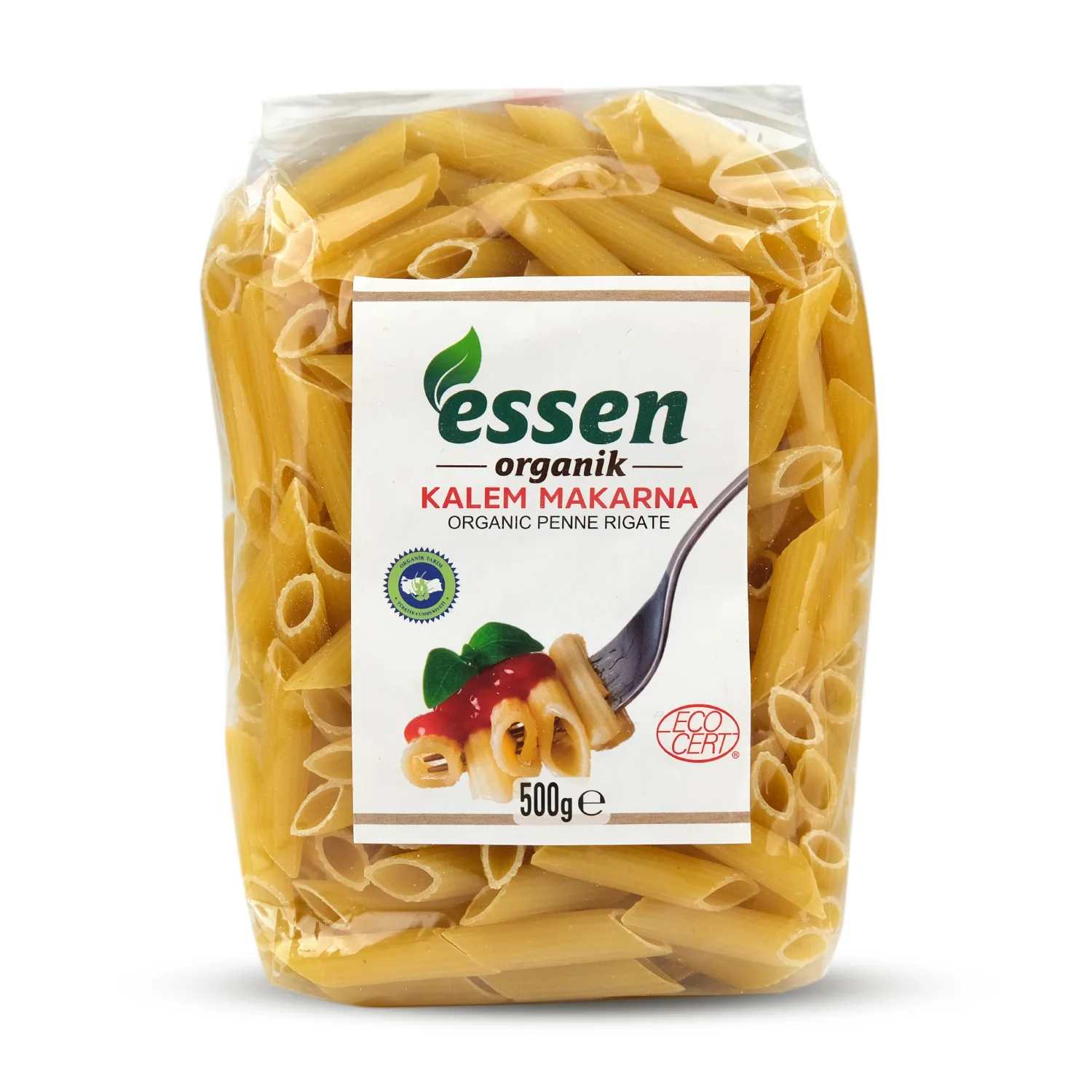 Organik Kalem Makarna 500 Gr