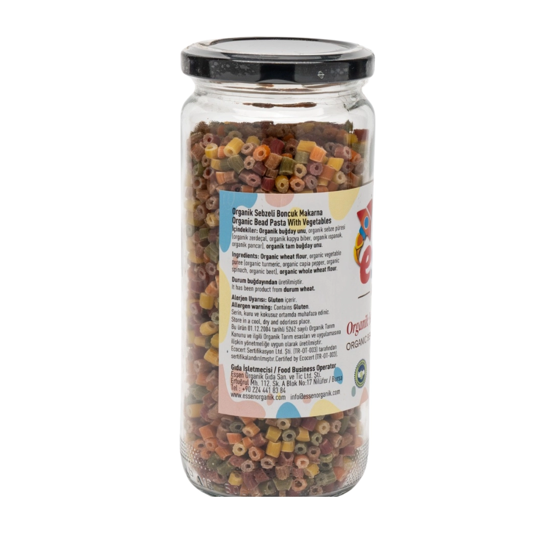 Essen Organik Sebzeli Boncuk Makarna 280 Gr