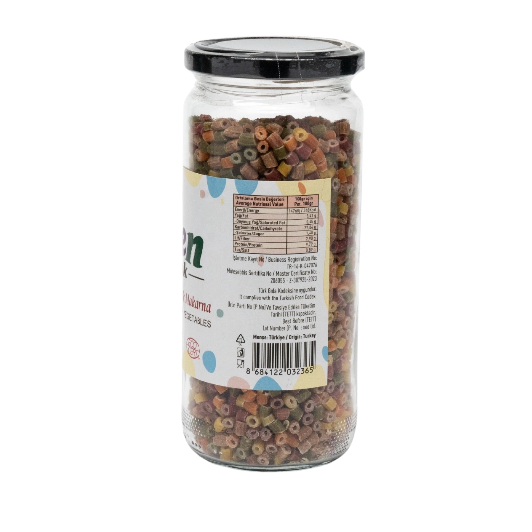 Essen Organik Sebzeli Boncuk Makarna 280 Gr